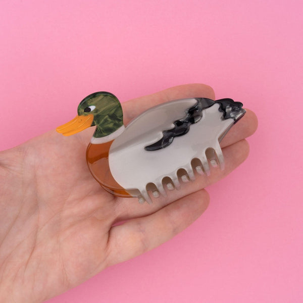 Duck Bird Hair Claw