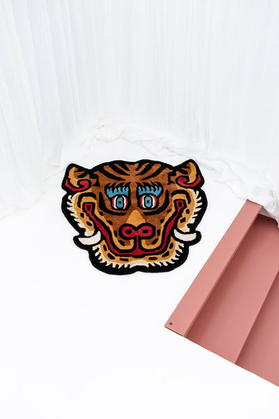 Tiger Face Rug/ Wall Art