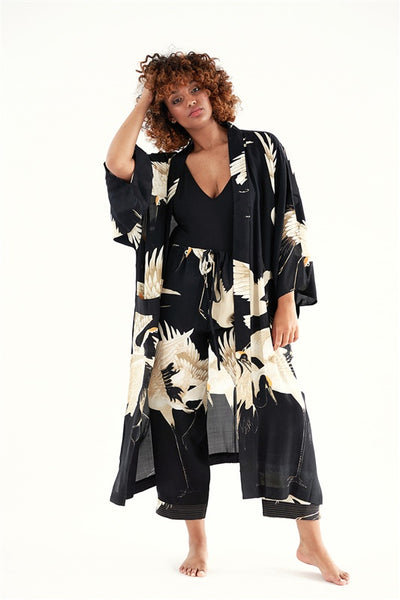 Stork Black Palazzo Pant
