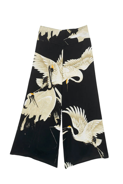 Stork Black Palazzo Pant