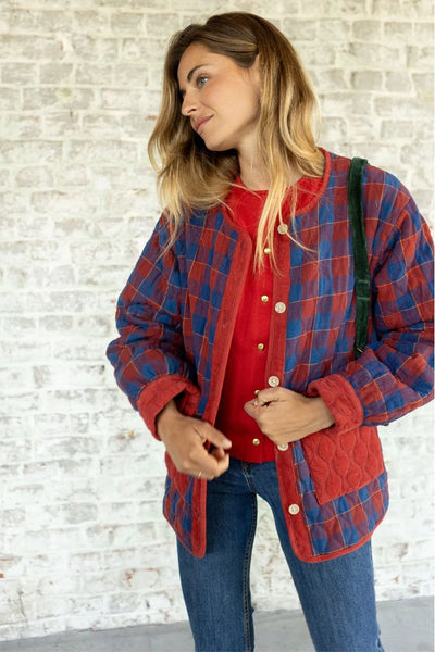 Nayana Jacket - Khadi Fire
