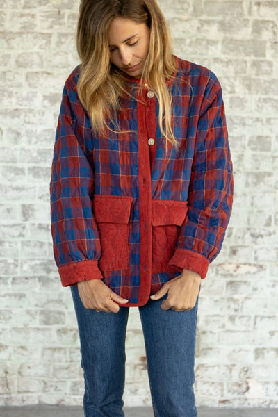 Nayana Jacket - Khadi Fire