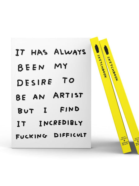 DAVID SHRIGLEY - BE AN ARTIST SKETCHBOOK