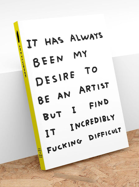 DAVID SHRIGLEY - BE AN ARTIST SKETCHBOOK