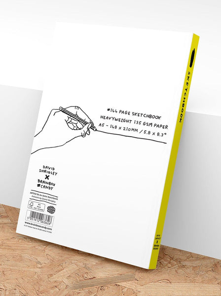 DAVID SHRIGLEY - BE AN ARTIST SKETCHBOOK