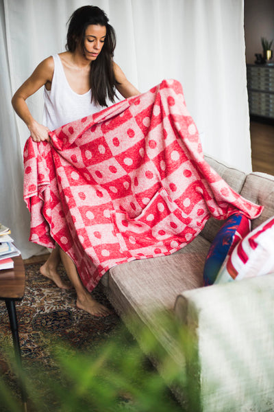 Feet Cushion Blanket / Throw