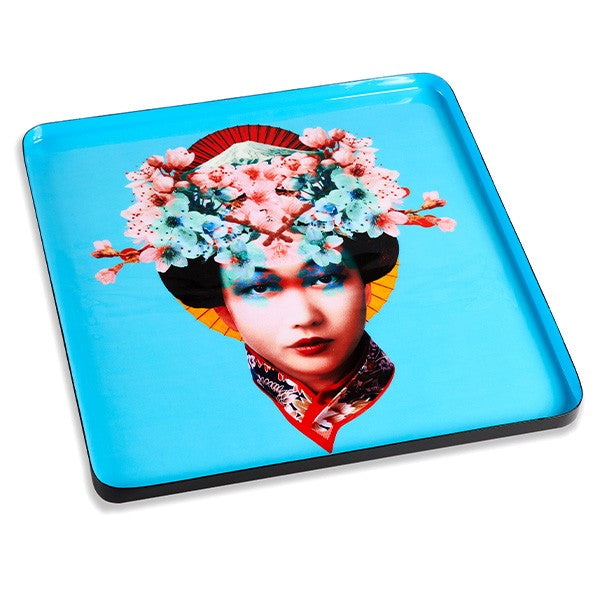 Square Tray - Miss Fuji