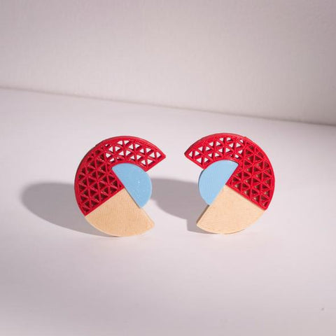 Swoon 3D-printed Earring