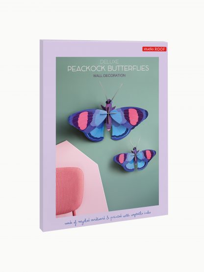 Deluxe Peacock butterflies (56cm)