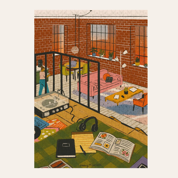 Turntable Loft - Puzzle (1000 pcs)