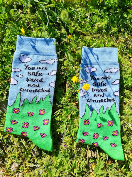 You are safe and loved Socks