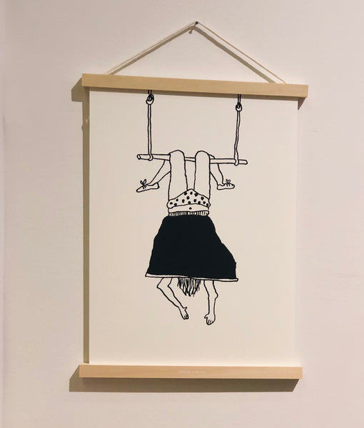 Poster (A3) Trapeze Girl
