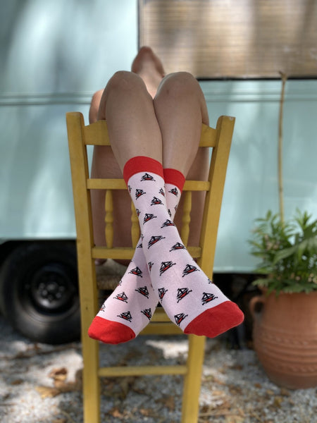 Sailor stories Socks in Pink