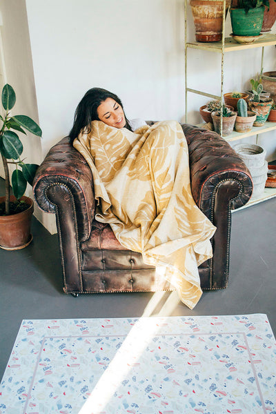 Feet Cushion Blanket / Throw
