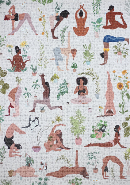 Plant Yoga Puzzle (1000pcs)