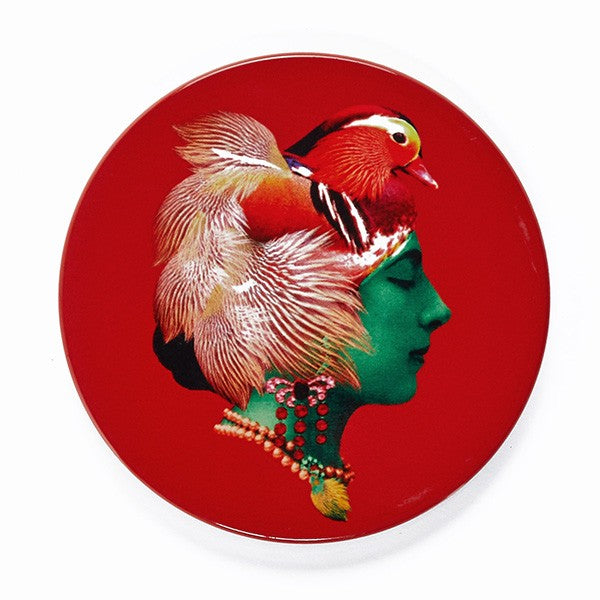 Set of 4 ceramic coasters - Canarbella