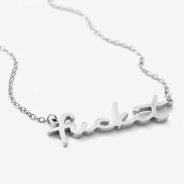 Fuck it Necklace