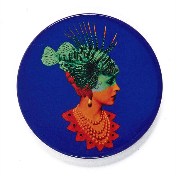 Set of 4 ceramic coasters - Rasquaqueen