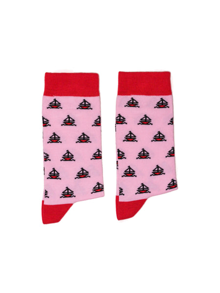 Sailor stories Socks in Pink