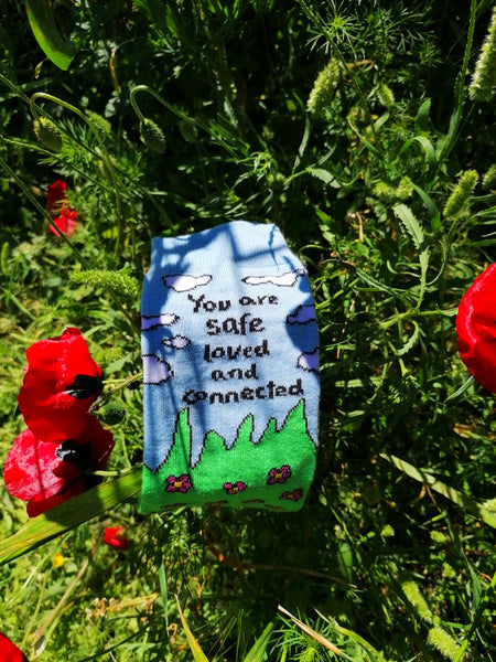 You are safe and loved Socks