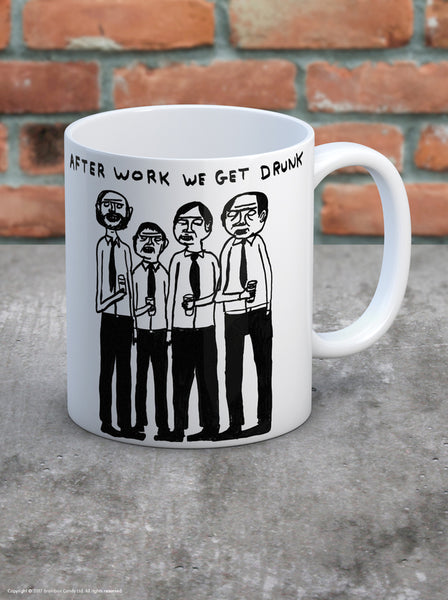 DAVID SHRIGLEY - AFTER WORK WE GET DRUNK