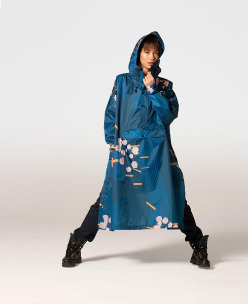 Japanese Blossom - Rain Poncho