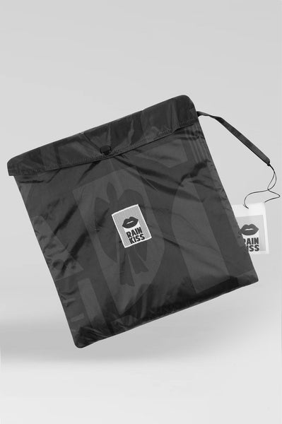 Back to Black Art Camo - Rain Poncho