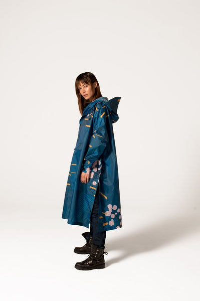 Japanese Blossom - Rain Poncho