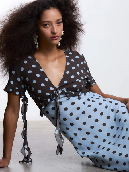 PARIS POLKA DOT DRESS