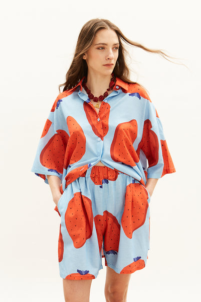 The Linen Shorts – Fraise