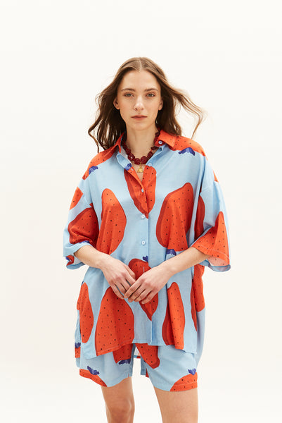 The Linen Shorts – Fraise