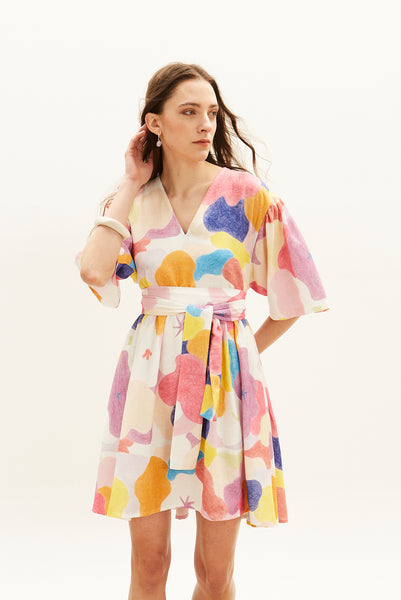 The Linen Mini Dress – Chromatique
