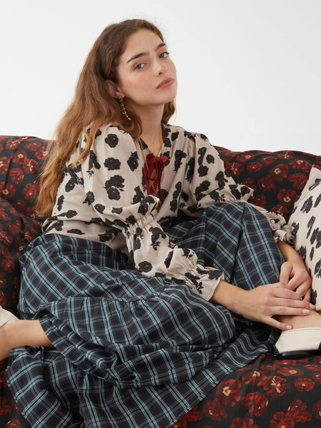 ECHO FLORAL PRINTED BLOUSE