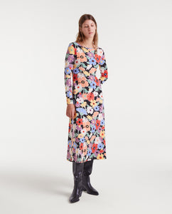 Hampton Big Print Midi Dress