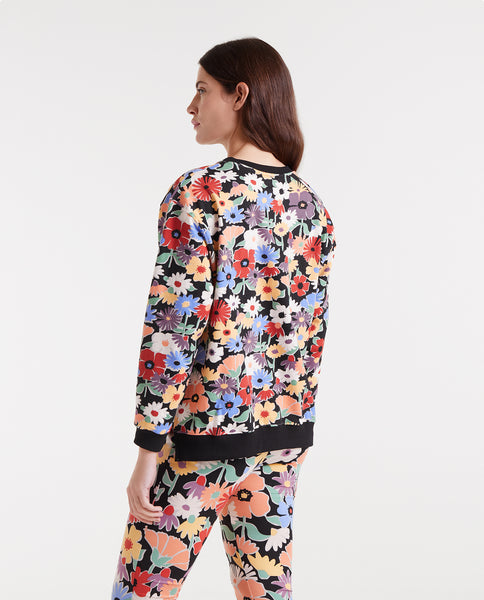 100% cotton sweatshirt with Hampton Small print