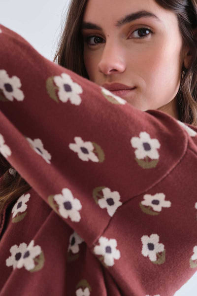 Santini print cardigan