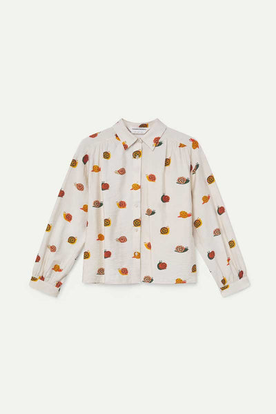 Snail print shirt