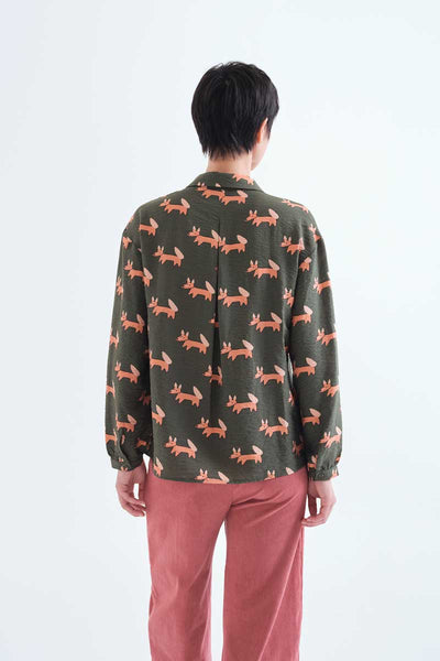 Fox Print Shirt