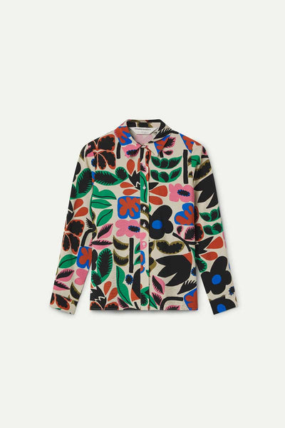 Neo Garden print shirt