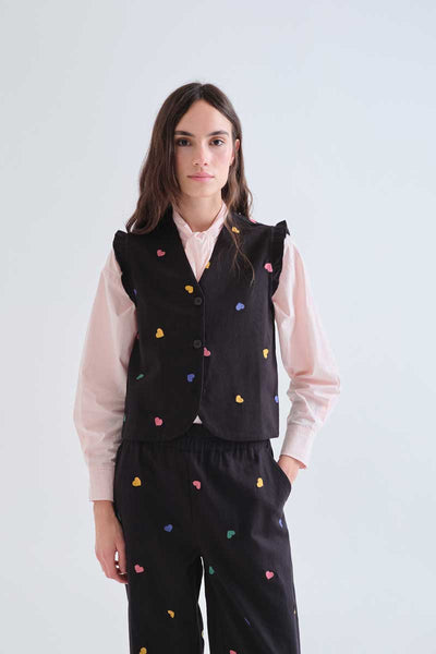 Candy Print Vest