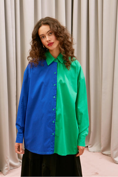 The Shirt - Green/Blue