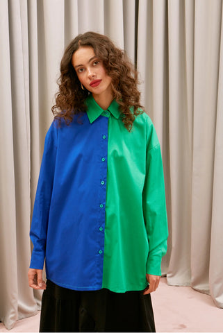 The Shirt - Green/Blue