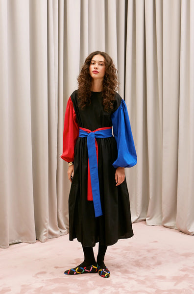 The Long Sleeve Dress - Black