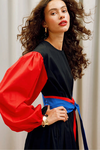 The Long Sleeve Dress - Black