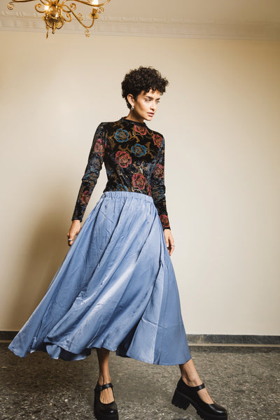 Light Blue Skirt