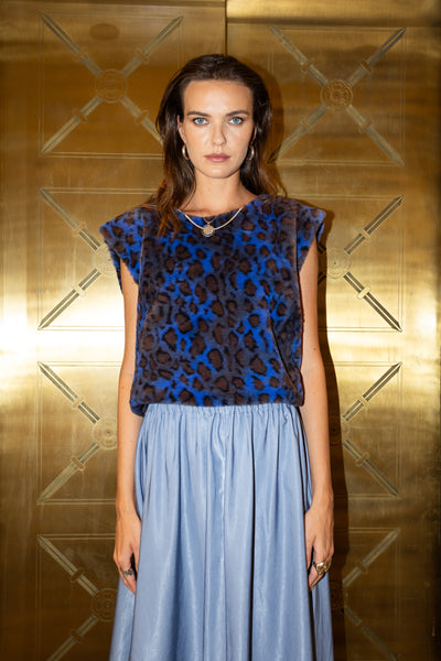 Light Blue Skirt