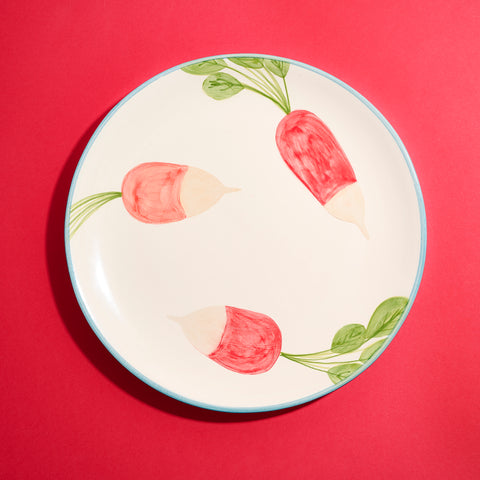 Large Radish Plate