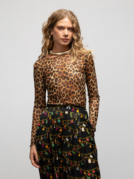 REMIX TOP - LEOPARD