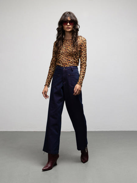 REMIX TOP - LEOPARD