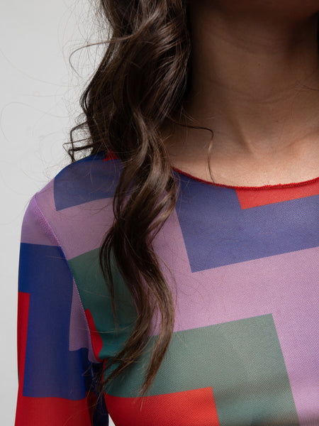 REMIX TOP - ZIG ZAG